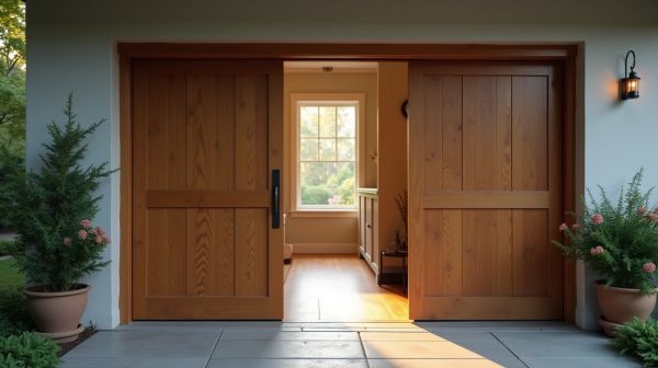 Choisir une porte isolante entre garage et maison pour plus de confort